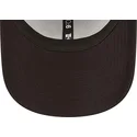 cappellino-curvo-nero-regolabile-con-logo-beige-9forty-league-essential-dei-new-york-yankees-mlb-di-new-era