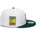 cappelli-piatta-bianco-snapback-rickey-henderson-9fifty-crown-patches-dei-oakland-athletics-mlb-di-new-era