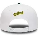 cappelli-piatta-bianco-snapback-rickey-henderson-9fifty-crown-patches-dei-oakland-athletics-mlb-di-new-era