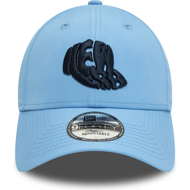 cappelli-curva-blu-cinghia-regolabile-9forty-di-new-era