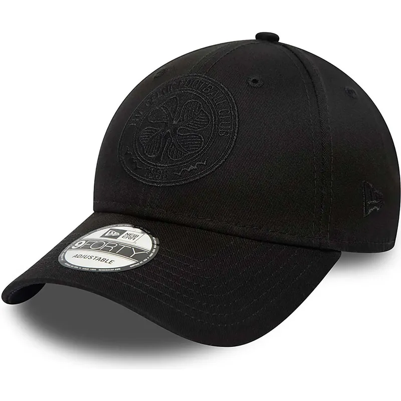 cappelli-curva-nero-cinghia-regolabile-9forty-dei-celtic-football-club-scottish-premiership-di-new-era