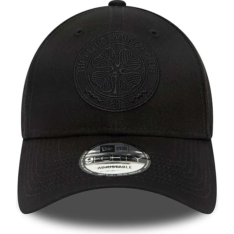cappelli-curva-nero-cinghia-regolabile-9forty-dei-celtic-football-club-scottish-premiership-di-new-era