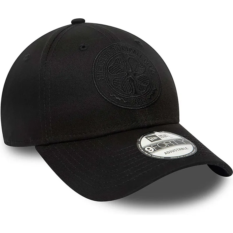 cappelli-curva-nero-cinghia-regolabile-9forty-dei-celtic-football-club-scottish-premiership-di-new-era