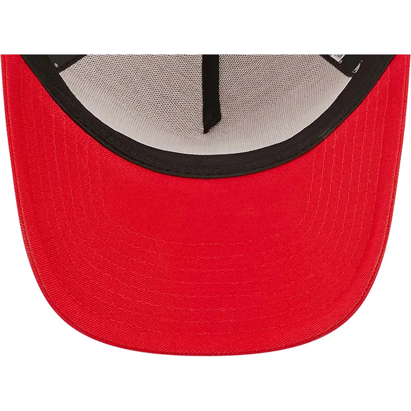 cappelli-curva-rosso-snapback-a-frame-tonal-mesh-dei-new-york-yankees-mlb-di-new-era