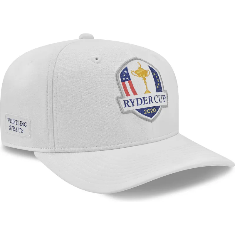 cappelli-curva-bianco-snapback-9fifty-stretch-snap-shadow-tech-dei-ryder-cup-di-new-era