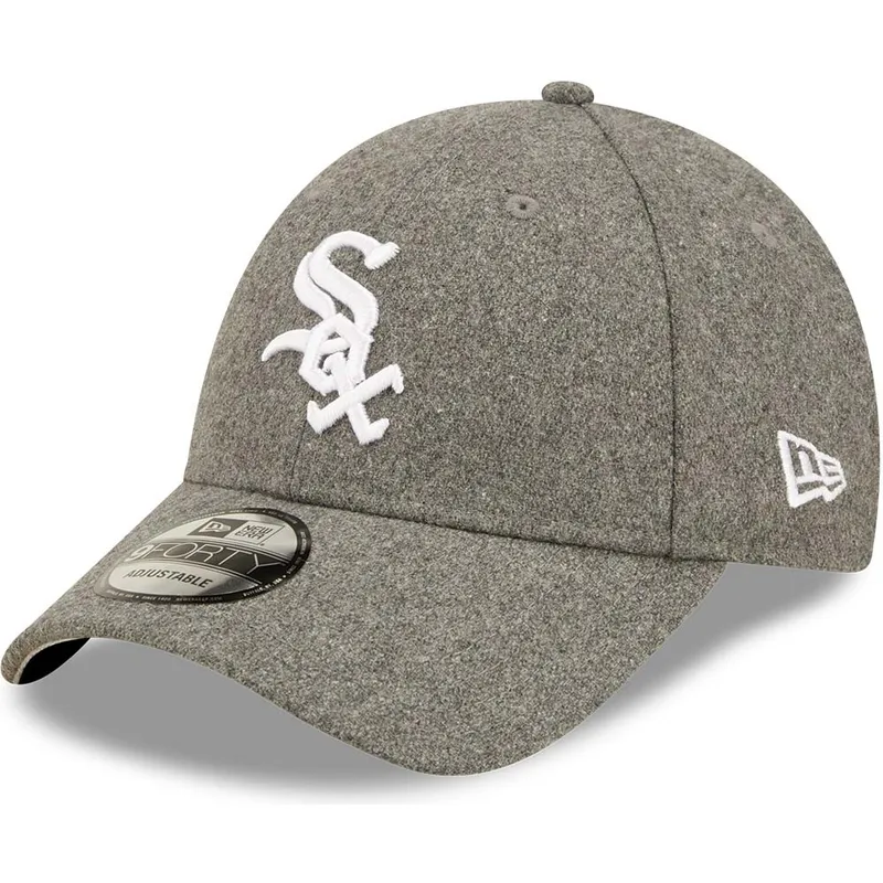 cappelli-curva-grigio-cinghia-regolabile-9forty-the-league-melton-dei-chicago-white-sox-mlb-di-new-era