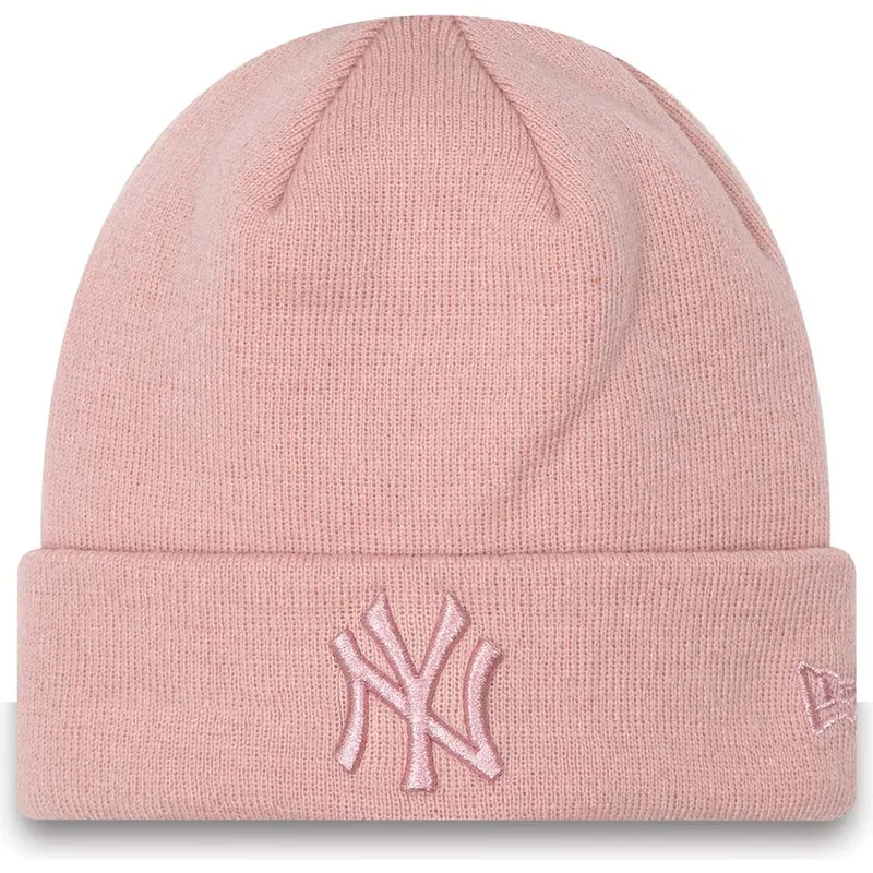 cappelli-rosa-rosa-cuff-metallic-dei-new-york-yankees-mlb-di-new-era