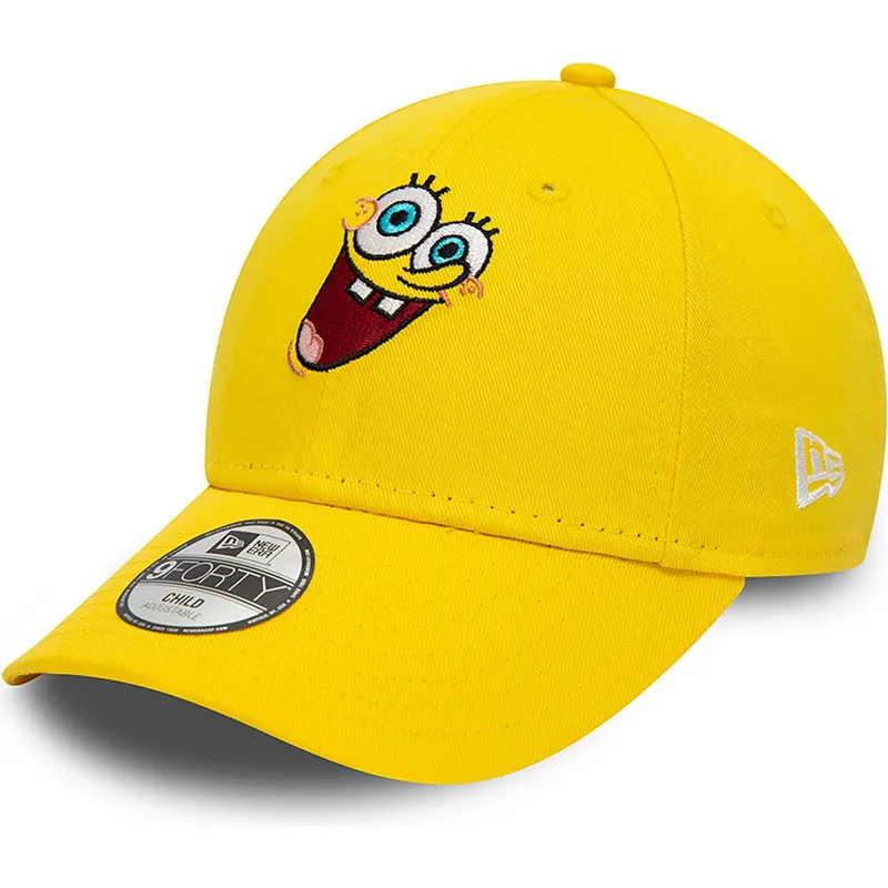 cappelli-curva-giallo-cinghia-regolabile-per-bambino-9forty-dei-bob-esponja-bob-esponja-di-new-era cappelli-curva-giallo-cinghia-regolabile-per-bambino-9forty-dei-bob-esponja-bob-esponja-di-new-era