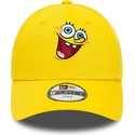cappelli-curva-giallo-cinghia-regolabile-per-bambino-9forty-dei-bob-esponja-bob-esponja-di-new-era