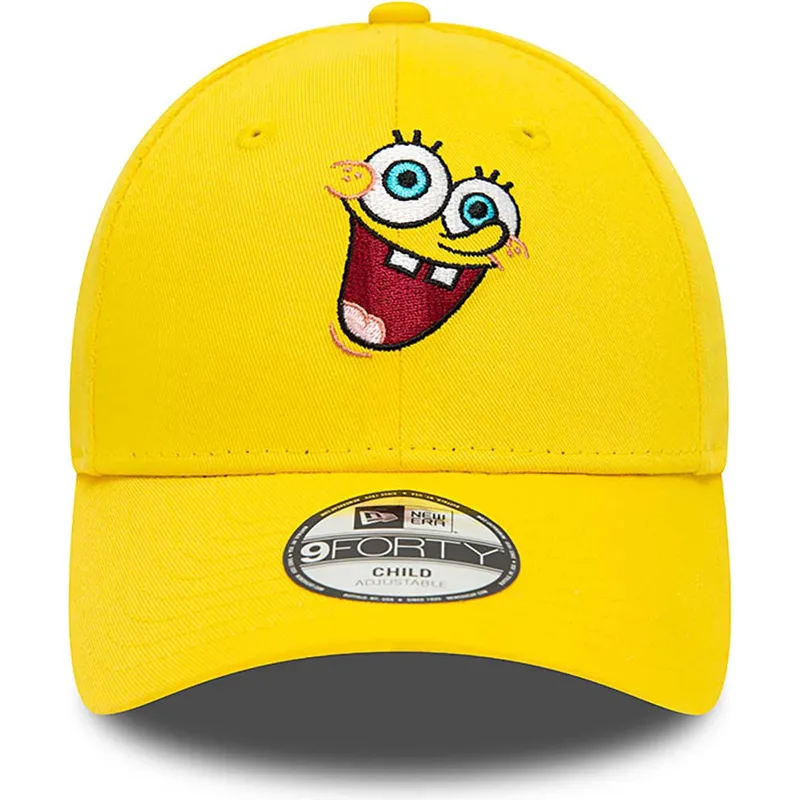 cappelli-curva-giallo-cinghia-regolabile-per-bambino-9forty-dei-bob-esponja-bob-esponja-di-new-era cappelli-curva-giallo-cinghia-regolabile-per-bambino-9forty-dei-bob-esponja-bob-esponja-di-new-era