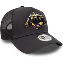 cappelli-curva-grigio-snapback-a-frame-team-camo-infill-dei-los-angeles-lakers-nba-di-new-era