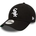 cappelli-curva-nero-cinghia-regolabile-9forty-team-side-patch-dei-chicago-white-sox-mlb-di-new-era