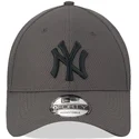 cappellino-curvo-grigio-regolabile-con-logo-grigio-9forty-diamond-era-dei-new-york-yankees-mlb-di-new-era