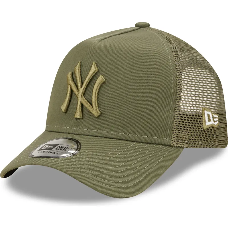 cappelli-curva-verde-snapback-a-frame-tonal-mesh-dei-new-york-yankees-mlb-di-new-era