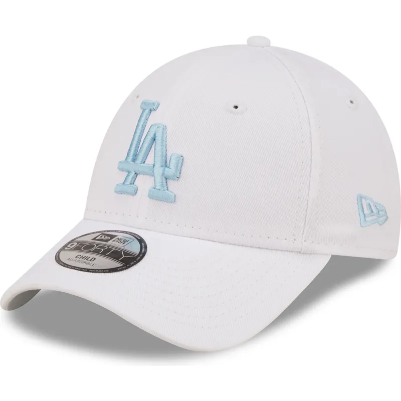 cappelli-curva-bianco-cinghia-regolabile-per-bambino-9forty-league-essential-dei-los-angeles-dodgers-mlb-di-new-era cappelli-curva-bianco-cinghia-regolabile-per-bambino-9forty-league-essential-dei-los-angeles-dodgers-mlb-di-new-era