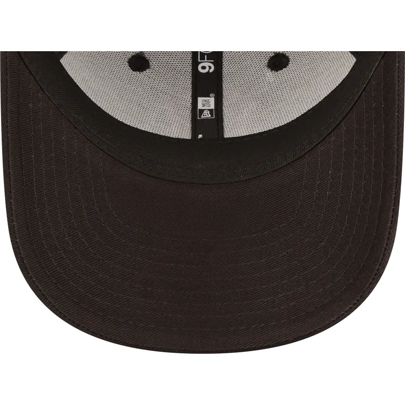 cappelli-curva-nero-cinghia-regolabile-per-bambino-rosa-9forty-league-essential-dei-new-york-yankees-mlb-di-new-era