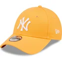 cappelli-curva-arancia-cinghia-regolabile-per-bambino-9forty-league-essential-dei-new-york-yankees-mlb-di-new-era