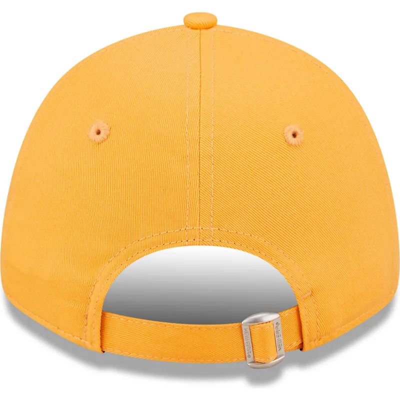 cappelli-curva-arancia-cinghia-regolabile-per-bambino-9forty-league-essential-dei-new-york-yankees-mlb-di-new-era
