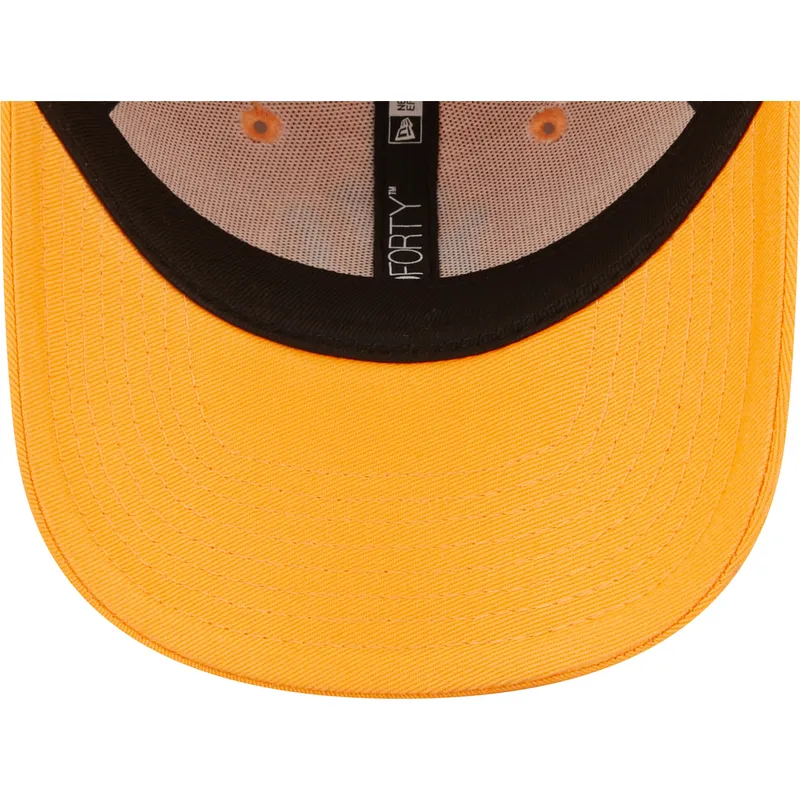 cappelli-curva-arancia-cinghia-regolabile-per-bambino-9forty-league-essential-dei-new-york-yankees-mlb-di-new-era
