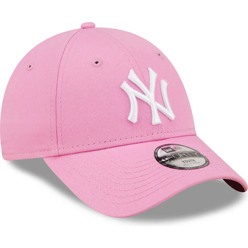 cappelli-curva-rosa-cinghia-regolabile-per-bambino-9forty-league-essential-dei-new-york-yankees-mlb-di-new-era cappelli-curva-rosa-cinghia-regolabile-per-bambino-9forty-league-essential-dei-new-york-yankees-mlb-di-new-era