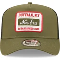 cappelli-curva-verde-snapback-a-frame-di-new-era