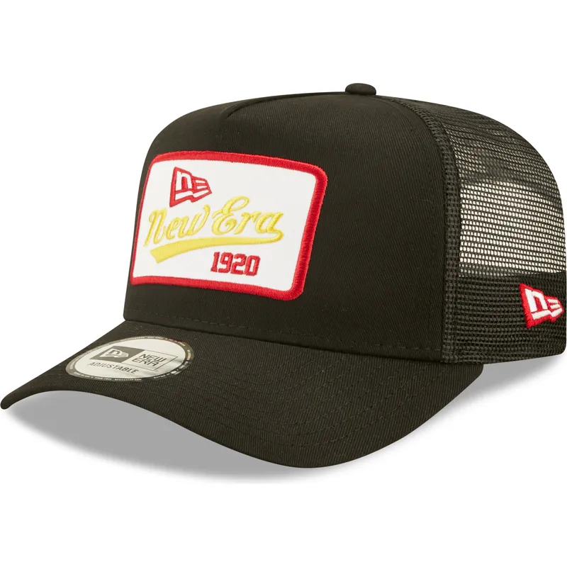 cappelli-curva-nero-snapback-a-frame-di-new-era