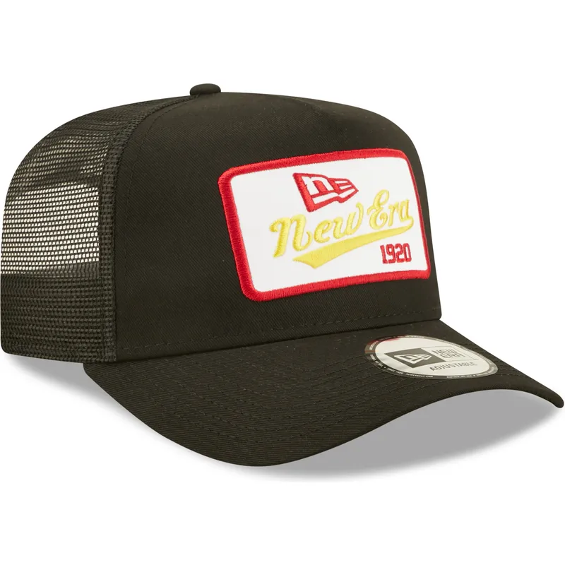 cappelli-curva-nero-snapback-a-frame-di-new-era
