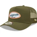 cappelli-curva-verde-snapback-a-frame-di-new-era