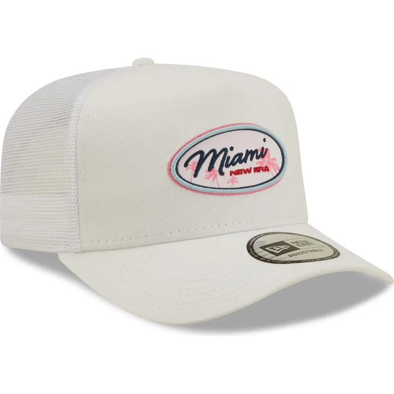 cappelli-curva-bianco-snapback-a-frame-di-new-era
