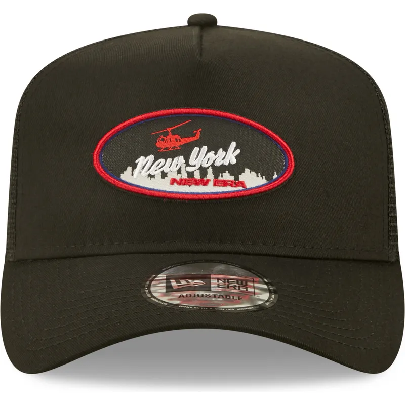cappelli-curva-nero-snapback-a-frame-di-new-era