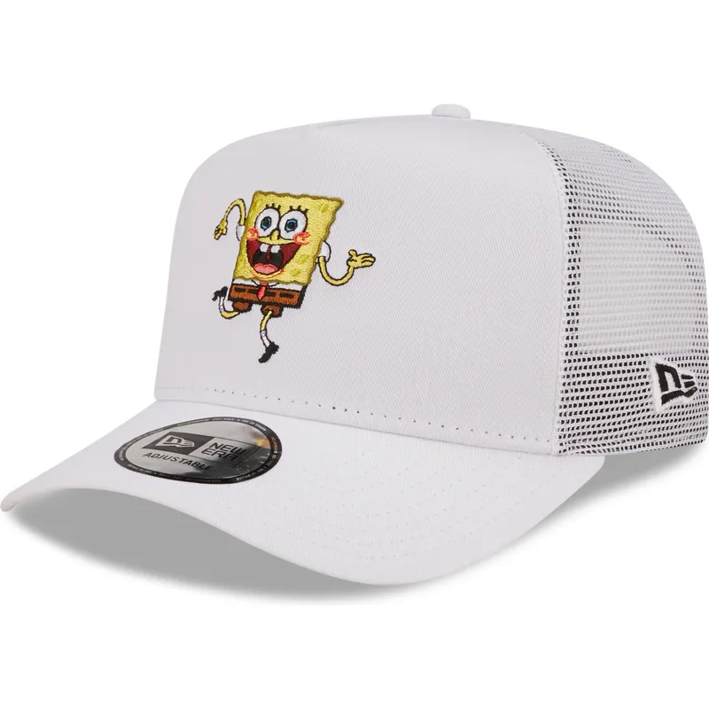 cappelli-curva-bianco-snapback-a-frame-dei-bob-esponja-di-new-era