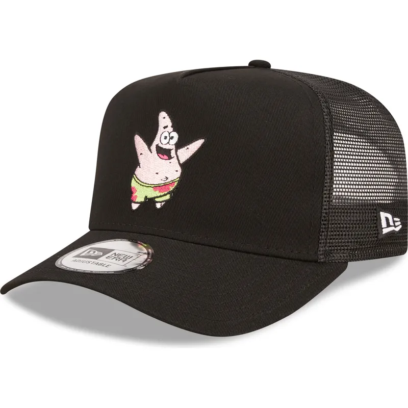 cappelli-curva-nero-snapback-a-frame-dei-patricio-estrella-bob-esponja-di-new-era