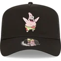 cappelli-curva-nero-snapback-a-frame-dei-patricio-estrella-bob-esponja-di-new-era
