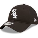 new-era-curved-brim-9twenty-league-essential-chicago-white-sox-mlb-black-adjustable-cap