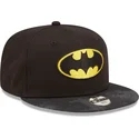 cappelli-piatta-nero-snapback-per-bambino-9fifty-dei-batman-dc-comics-di-new-era
