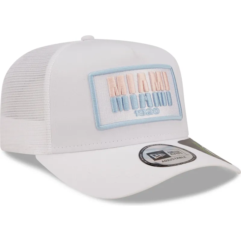 cappelli-curva-bianco-snapback-a-frame-di-new-era cappelli-curva-bianco-snapback-a-frame-di-new-era