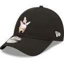 cappelli-curva-nero-cinghia-regolabile-9forty-dei-patricio-estrella-bob-esponja-di-new-era