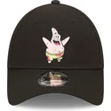 cappelli-curva-nero-cinghia-regolabile-9forty-dei-patricio-estrella-bob-esponja-di-new-era