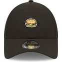 cappelli-curva-nero-cinghia-regolabile-9forty-di-new-era