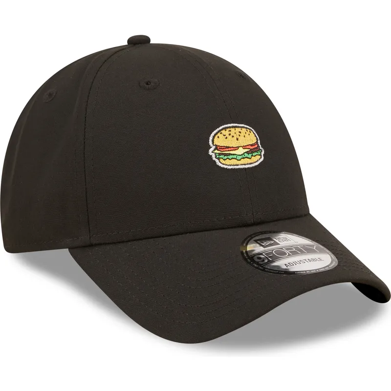 cappelli-curva-nero-cinghia-regolabile-9forty-di-new-era cappelli-curva-nero-cinghia-regolabile-9forty-di-new-era