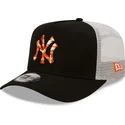cappelli-curva-nero-snapback-a-frame-seasonal-infill-dei-new-york-yankees-mlb-di-new-era