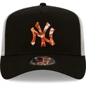 cappelli-curva-nero-snapback-a-frame-seasonal-infill-dei-new-york-yankees-mlb-di-new-era