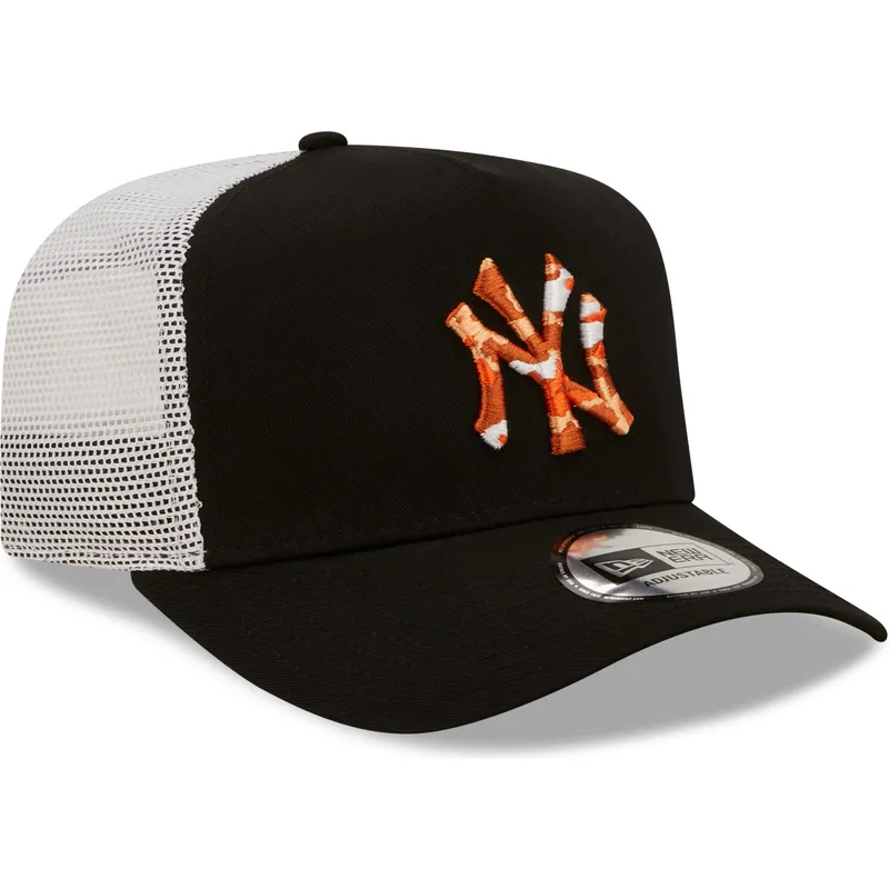 cappelli-curva-nero-snapback-a-frame-seasonal-infill-dei-new-york-yankees-mlb-di-new-era