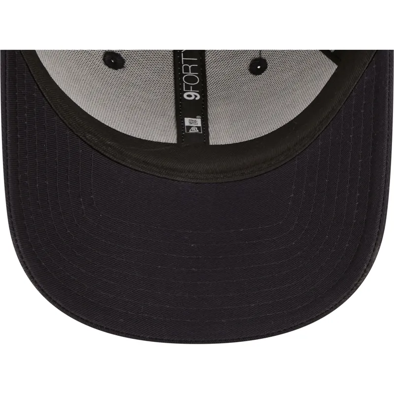 cappelli-curva-blu-marino-cinghia-regolabile-9forty-gradient-infill-dei-los-angeles-dodgers-mlb-di-new-era