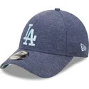 cappelli-curva-blu-marino-cinghia-regolabile-9forty-jersey-essential-dei-los-angeles-dodgers-mlb-di-new-era
