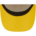 cappelli-curva-giallo-snapback-a-frame-tonal-mesh-dei-new-york-yankees-mlb-di-new-era