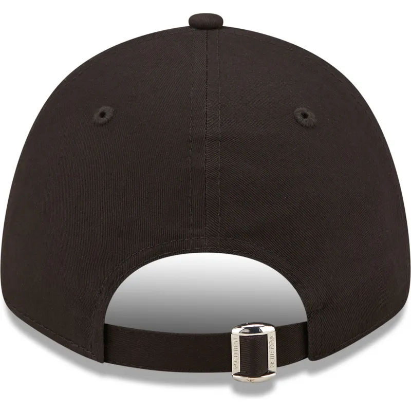 cappelli-curva-nero-cinghia-regolabile-9forty-league-essential-dei-los-angeles-dodgers-mlb-di-new-era