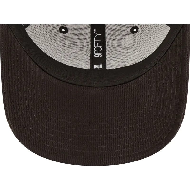 cappelli-curva-nero-cinghia-regolabile-9forty-league-essential-dei-los-angeles-dodgers-mlb-di-new-era