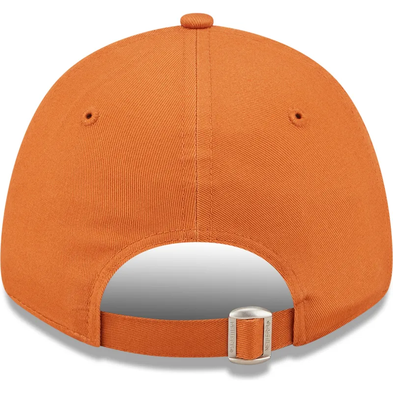 cappelli-curva-arancia-cinghia-regolabile-9forty-league-essential-dei-new-york-yankees-mlb-di-new-era