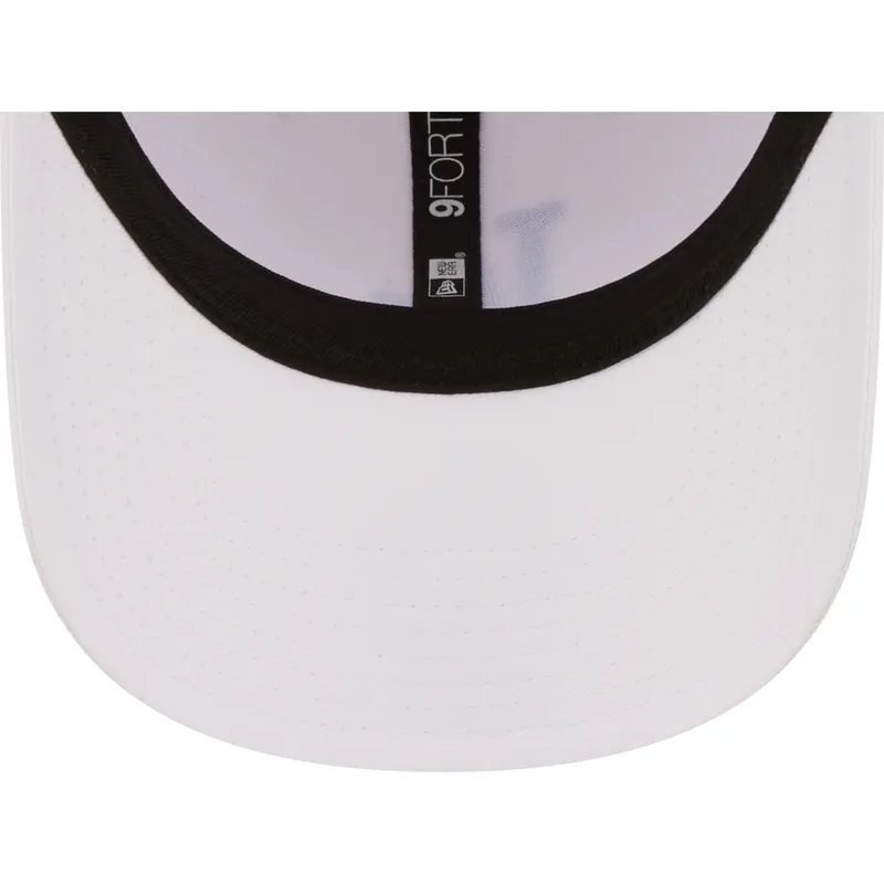 cappelli-curva-bianco-cinghia-regolabile-9forty-league-essential-dei-los-angeles-dodgers-mlb-di-new-era